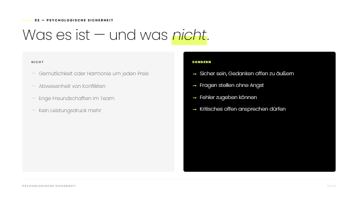 Folie: Was es ist